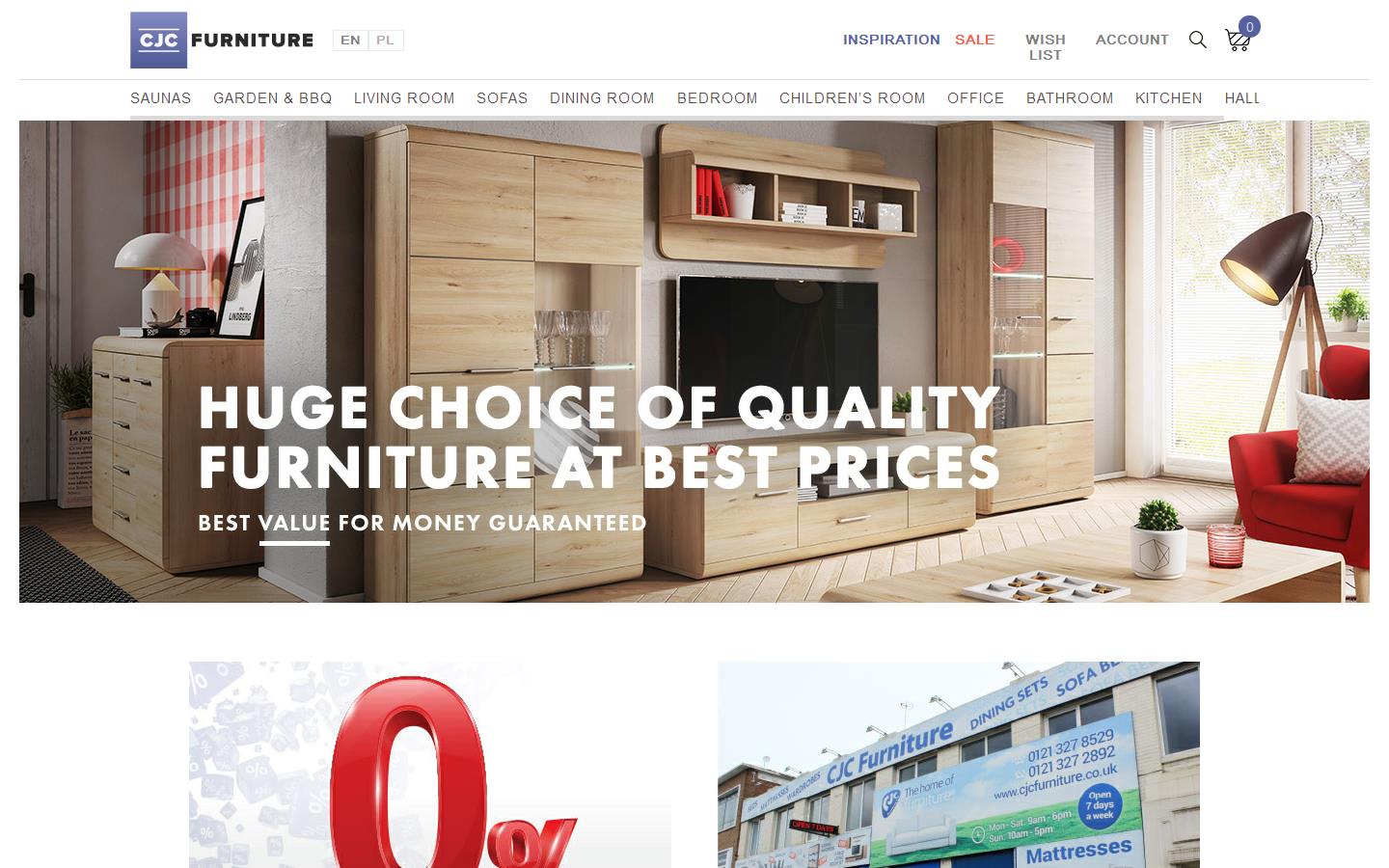 CJC Furniture Ltd Website