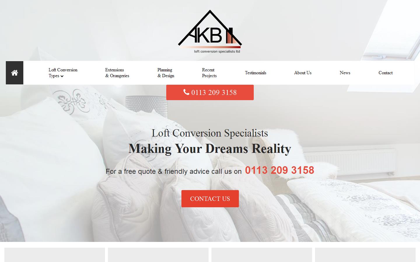 AKB Loft Conversions Website