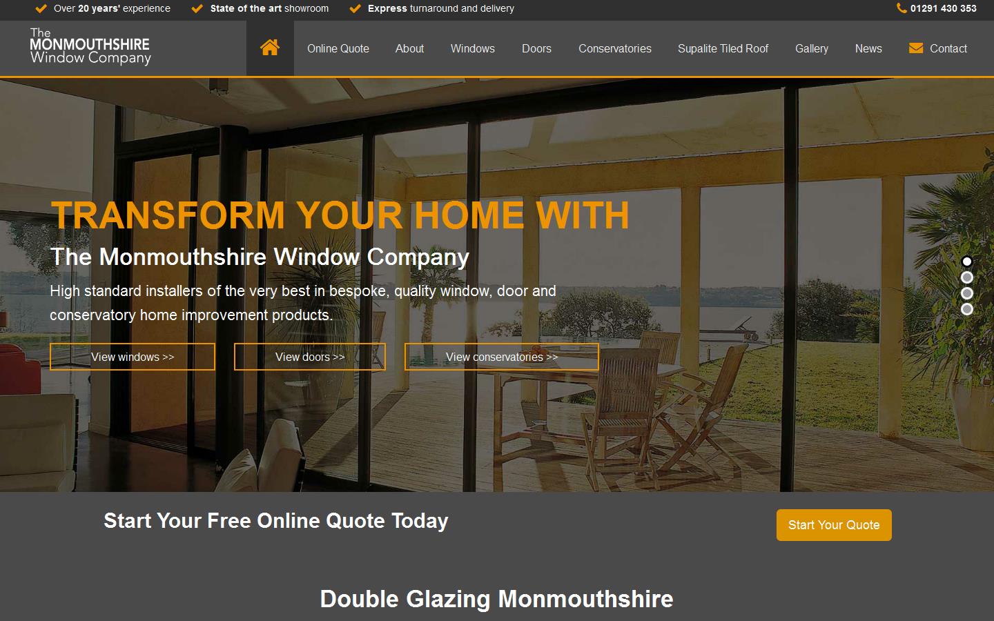 The Monmouthshire Window Company Website