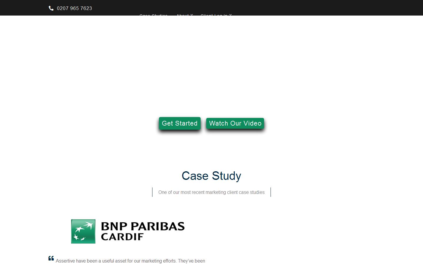 Assertive Media Website