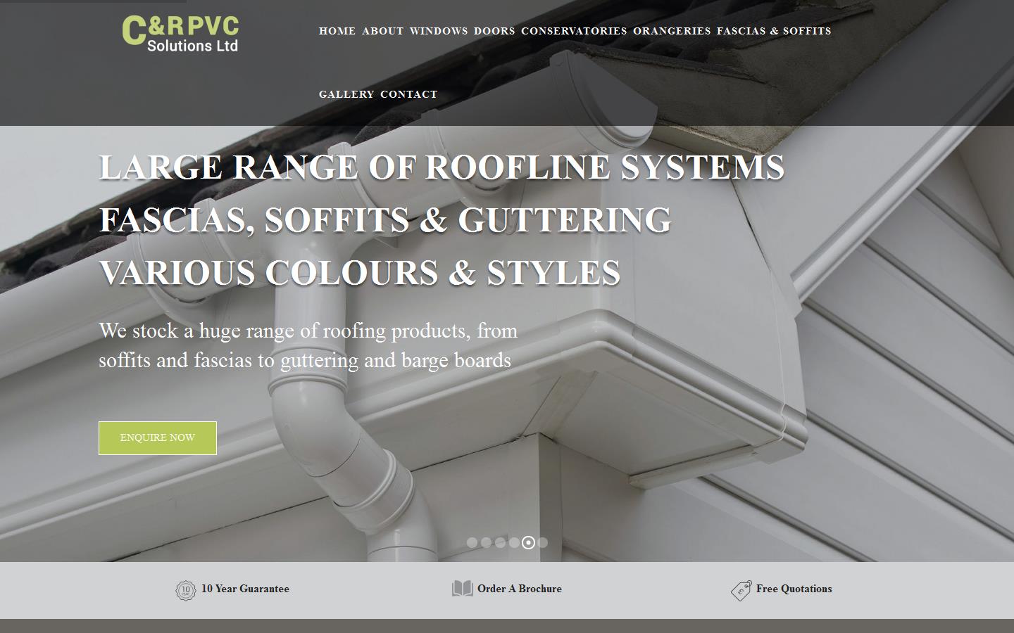 C&R PVC Solutions Ltd Website