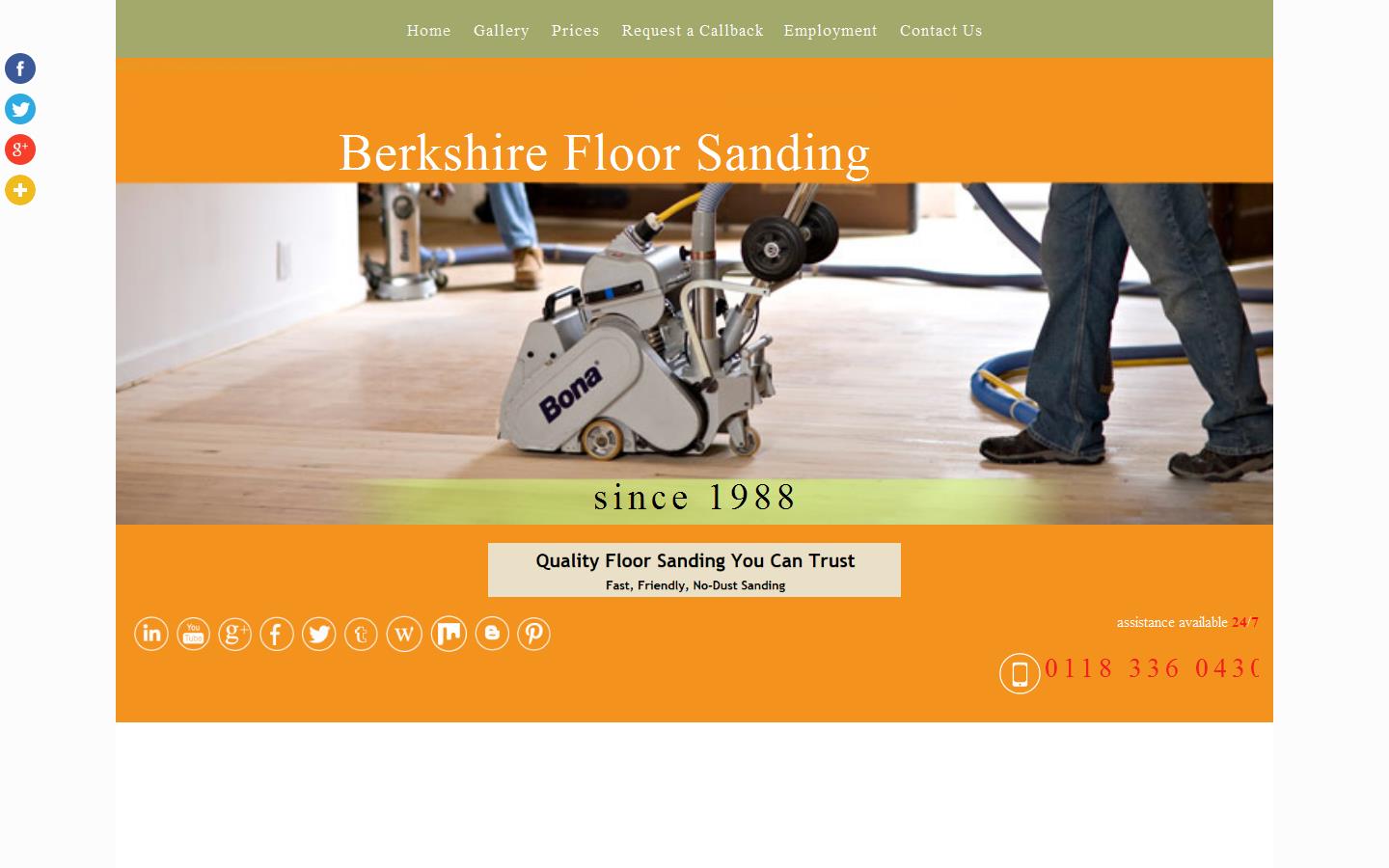 Berkshire Floor Sanding Website