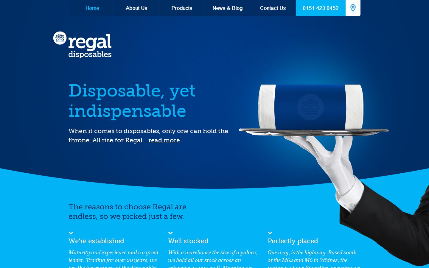 Regal Disposables Website