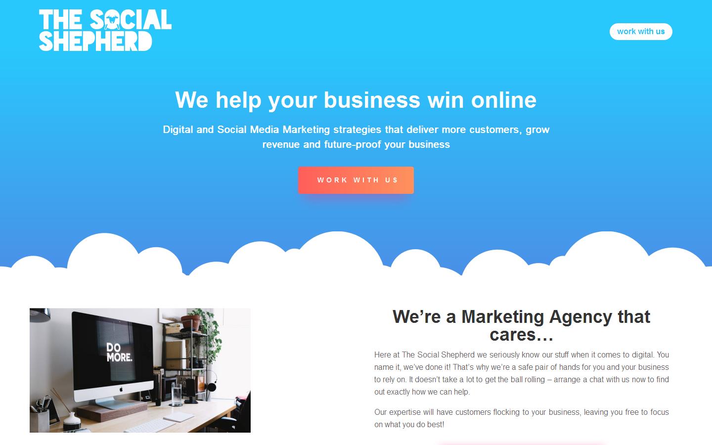 The Social Shepherd Website