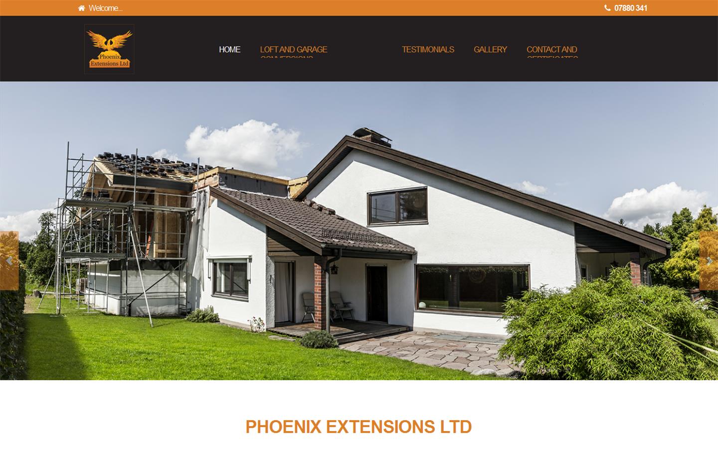 Phoenix Extensions Ltd Website