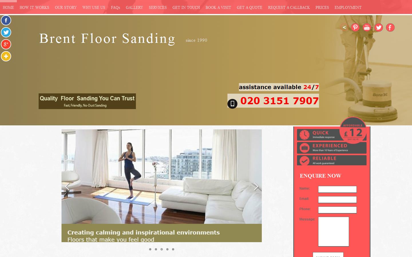 Brent Floor Sanding Website