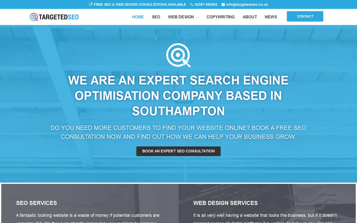 Targeted SEO Ltd Website