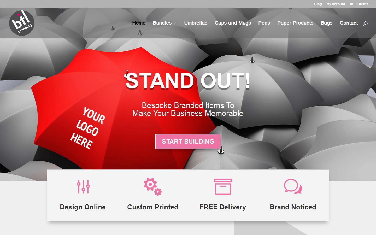BTL Branding Website