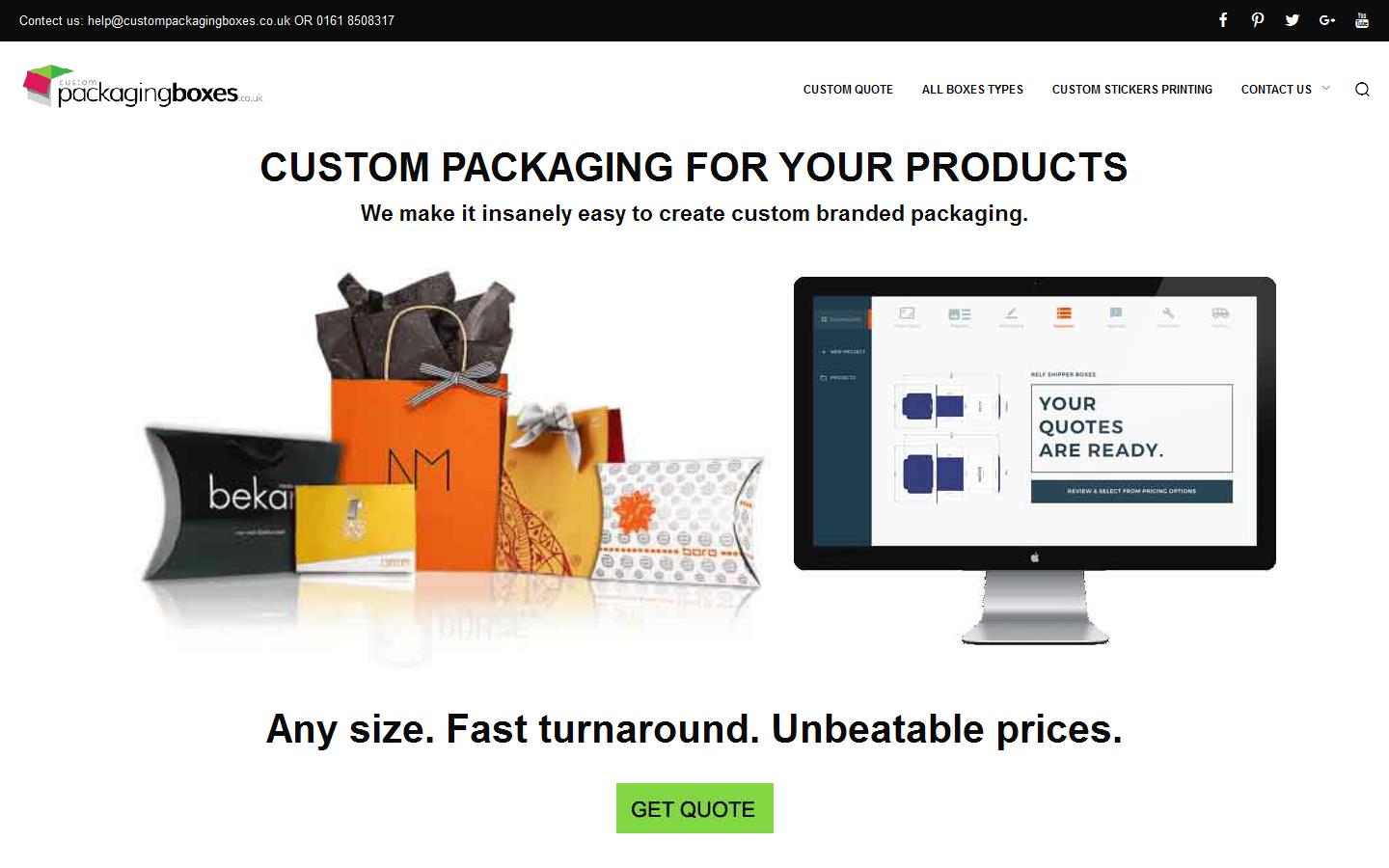 Custom Packaging Boxes - SP Press Ltd Website