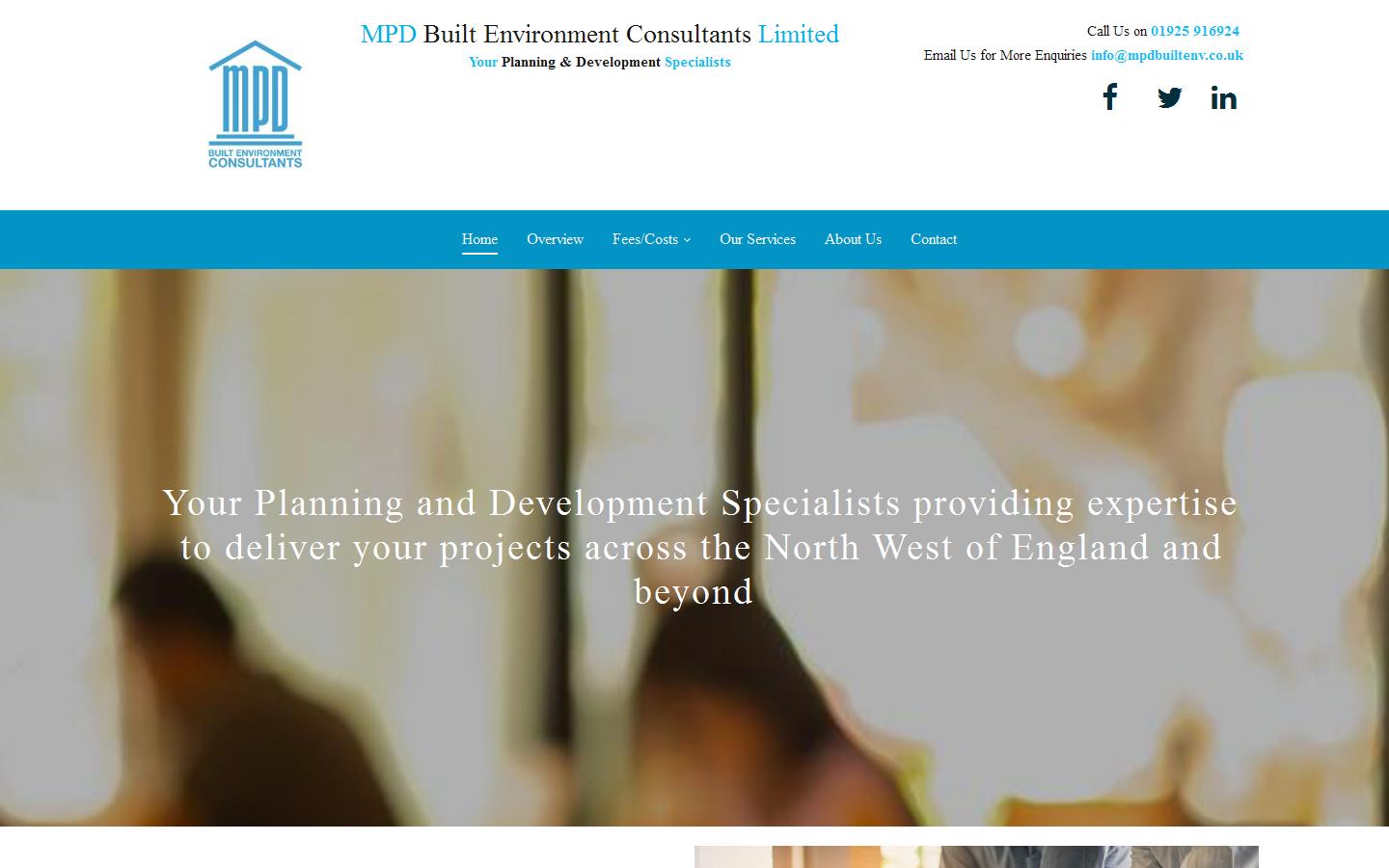 MPD Built Environment Consultants Ltd Website