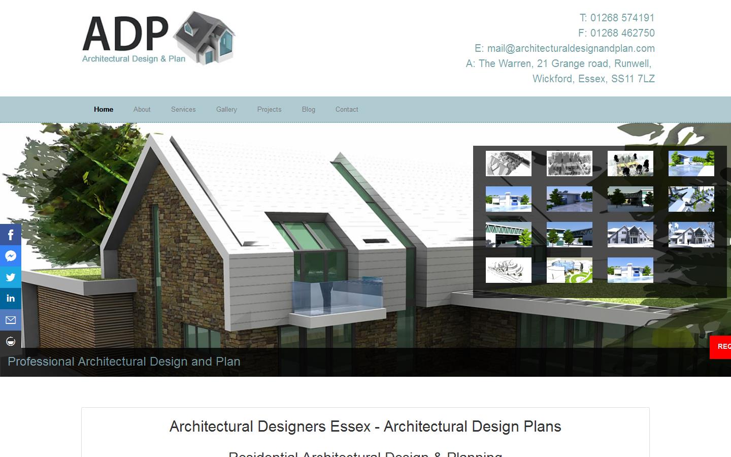 Architectural Design & Plan Website