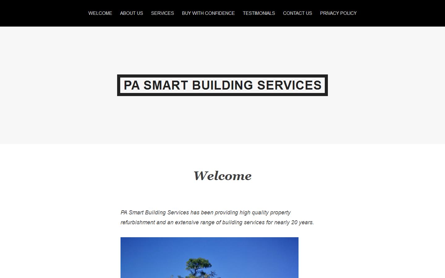 PA Smart Building Services Website
