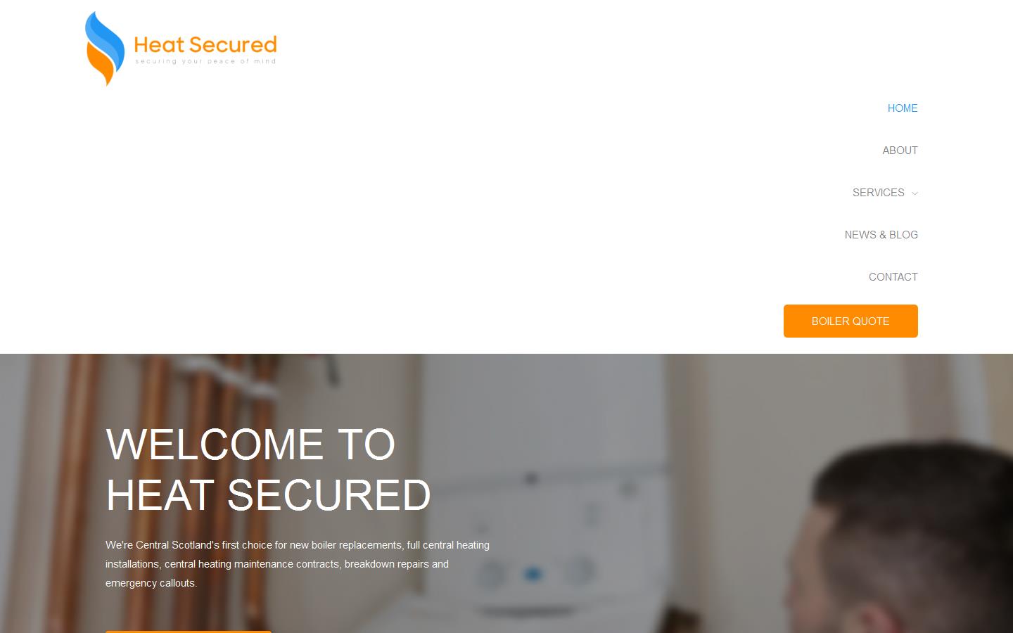 Heat Secured Website