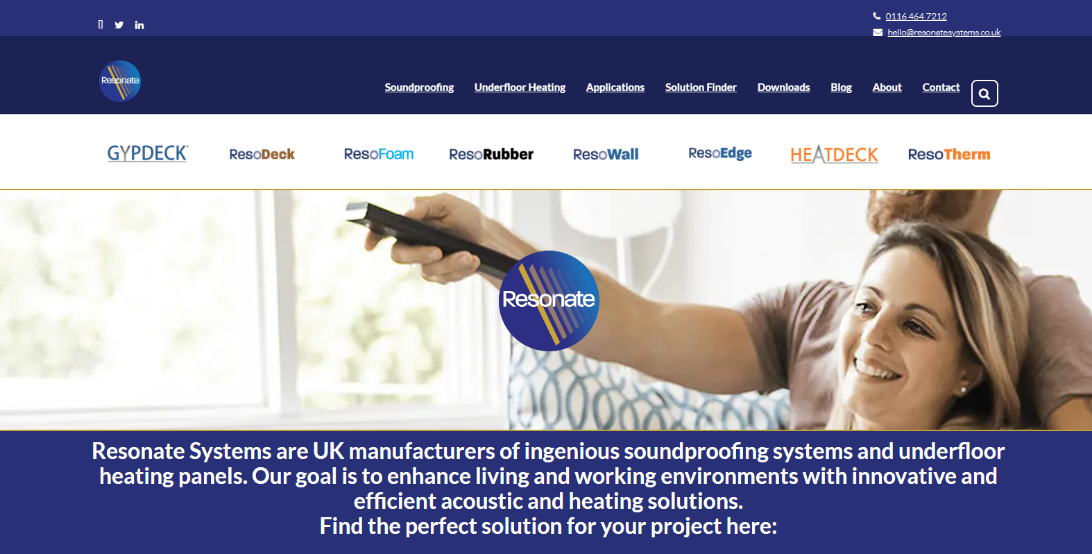 Resonate Systems Ltd Website