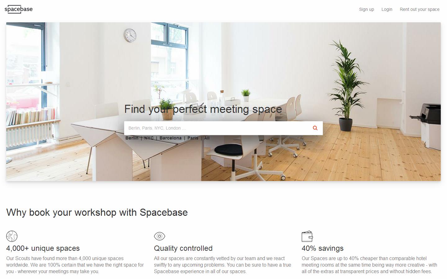 Spacebase Website