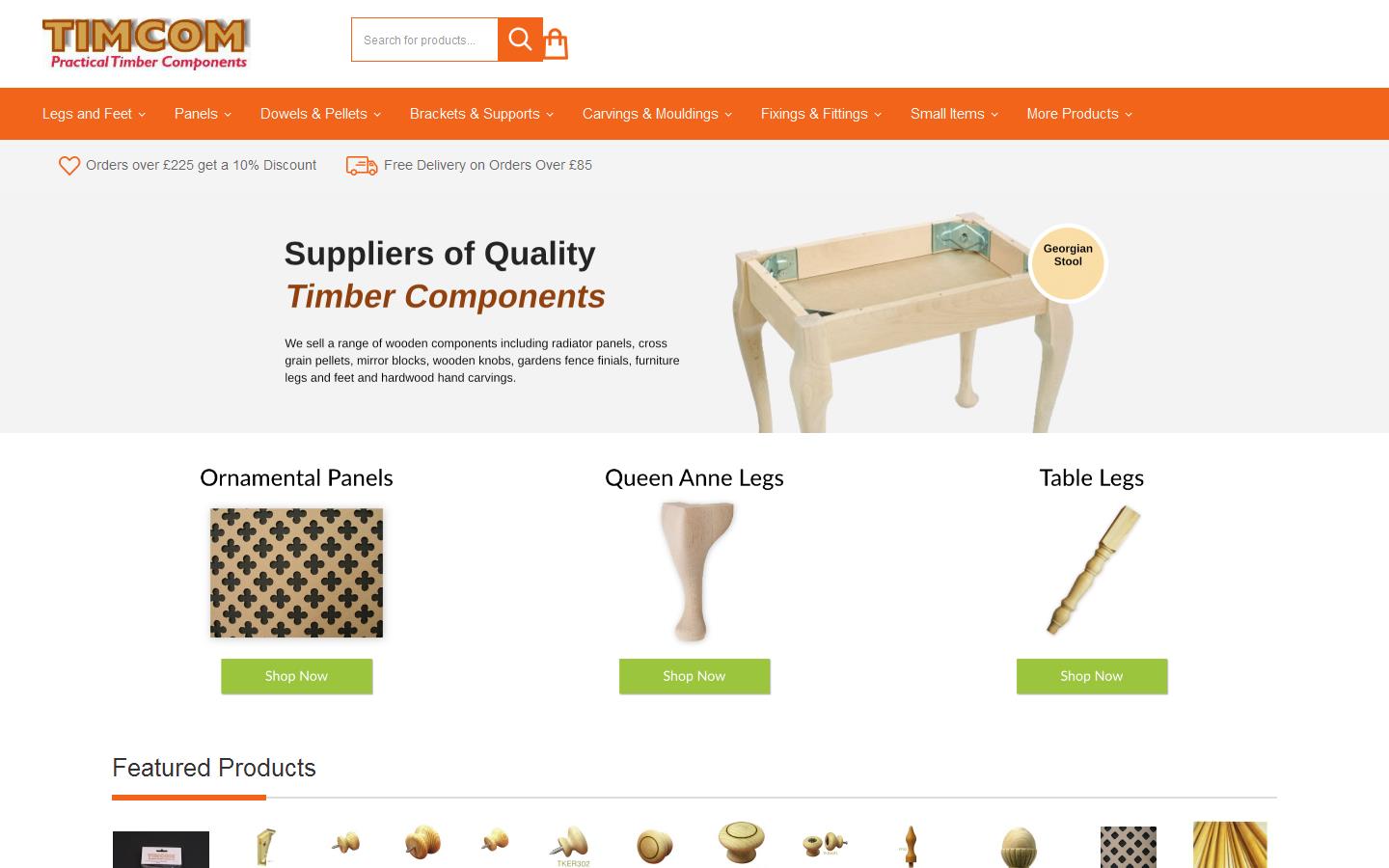 Practical Timber Components Website