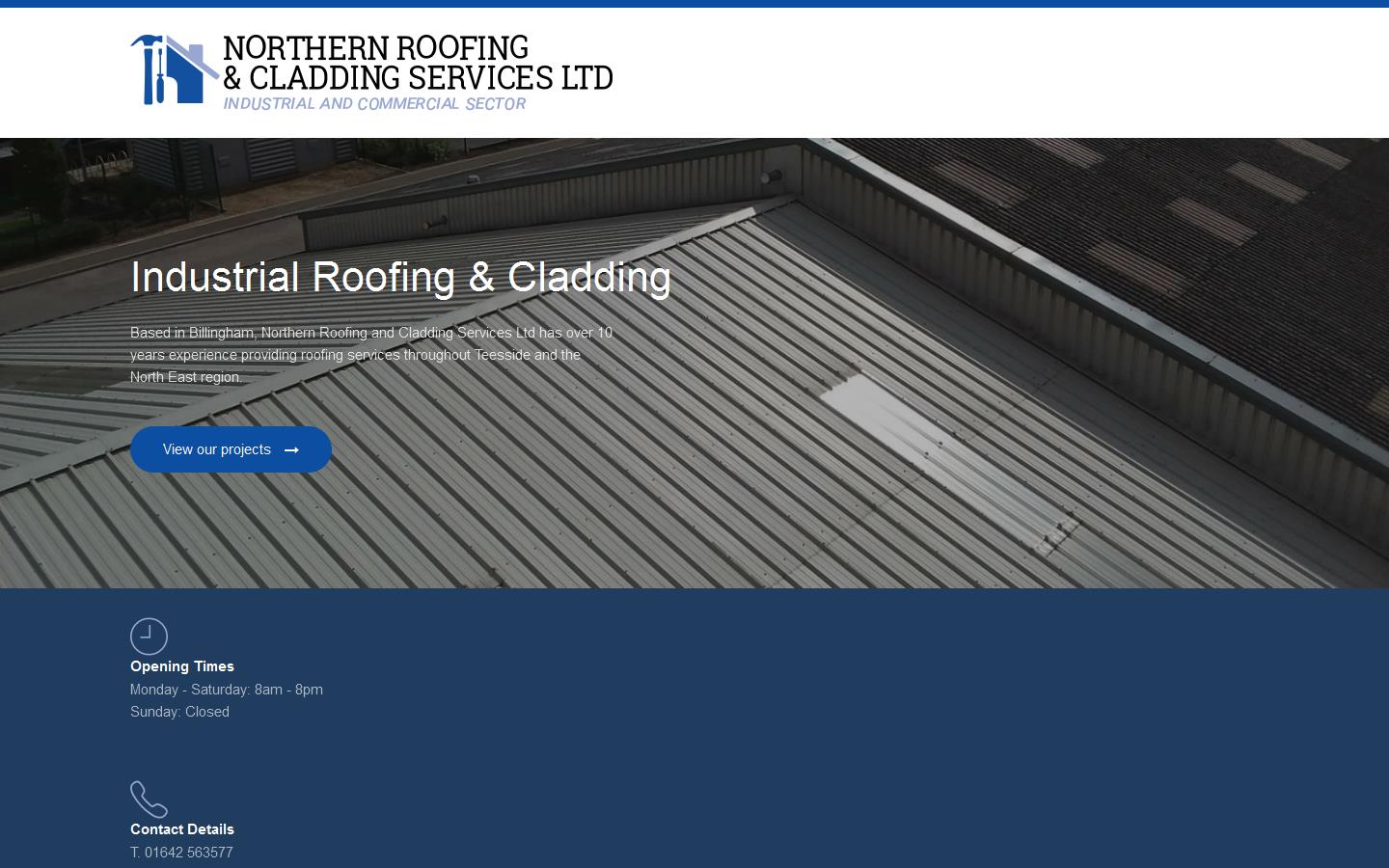 Northern Roofing & Cladding Services Ltd Website