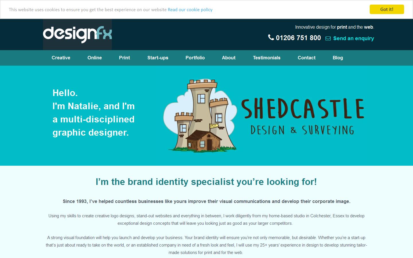 Design FX Studio Website