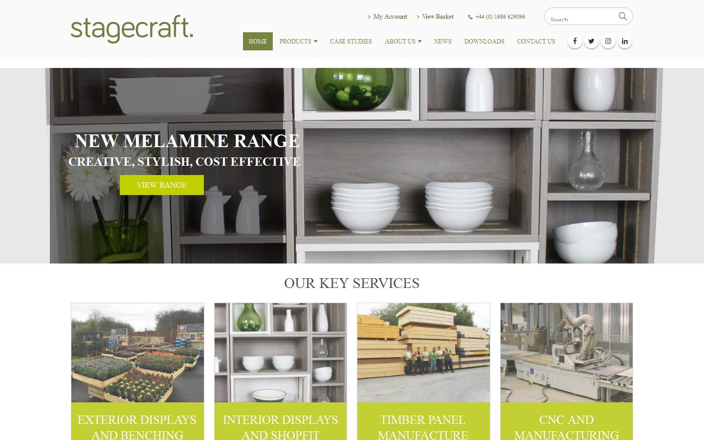 Stagecraft Display Ltd Website
