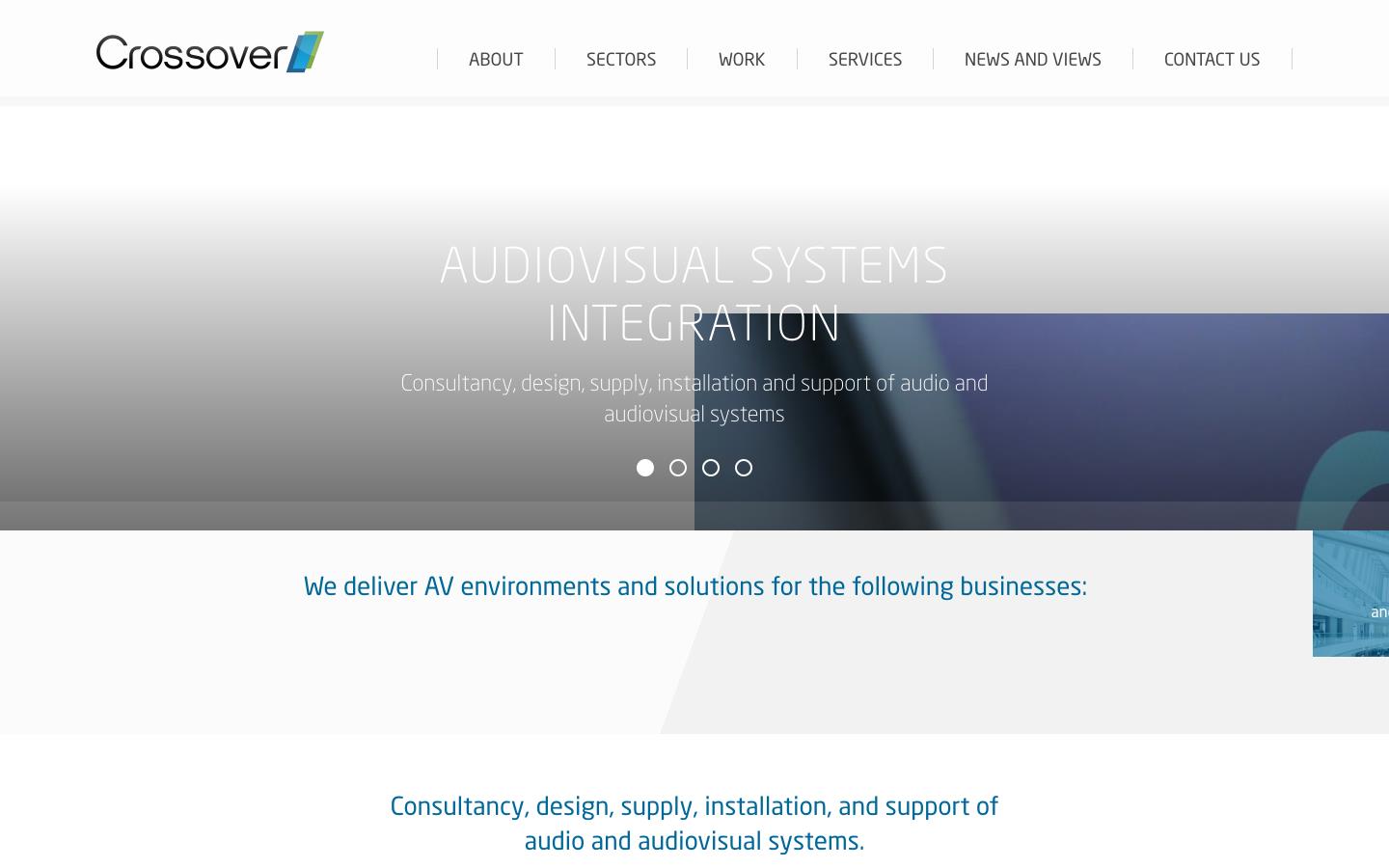 Crossover AV Ltd Website