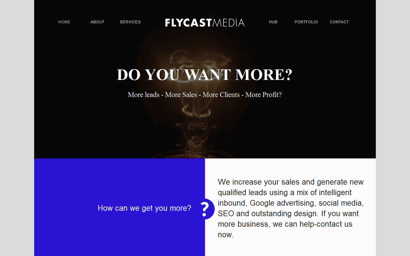 Flycast Media Website