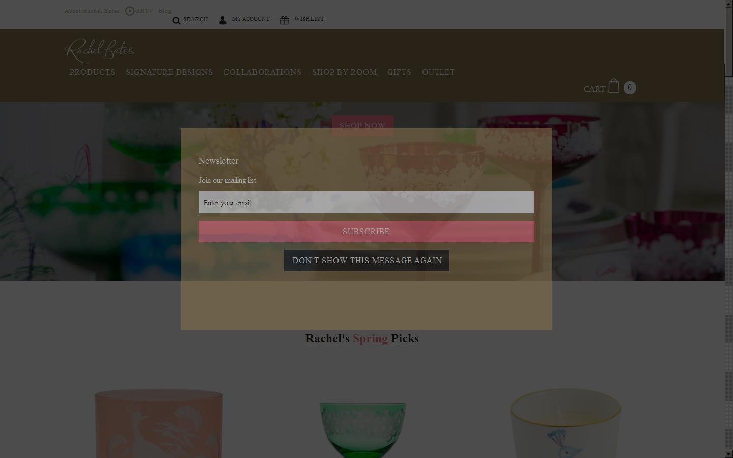 Rachel Bates Interiors Ltd Website