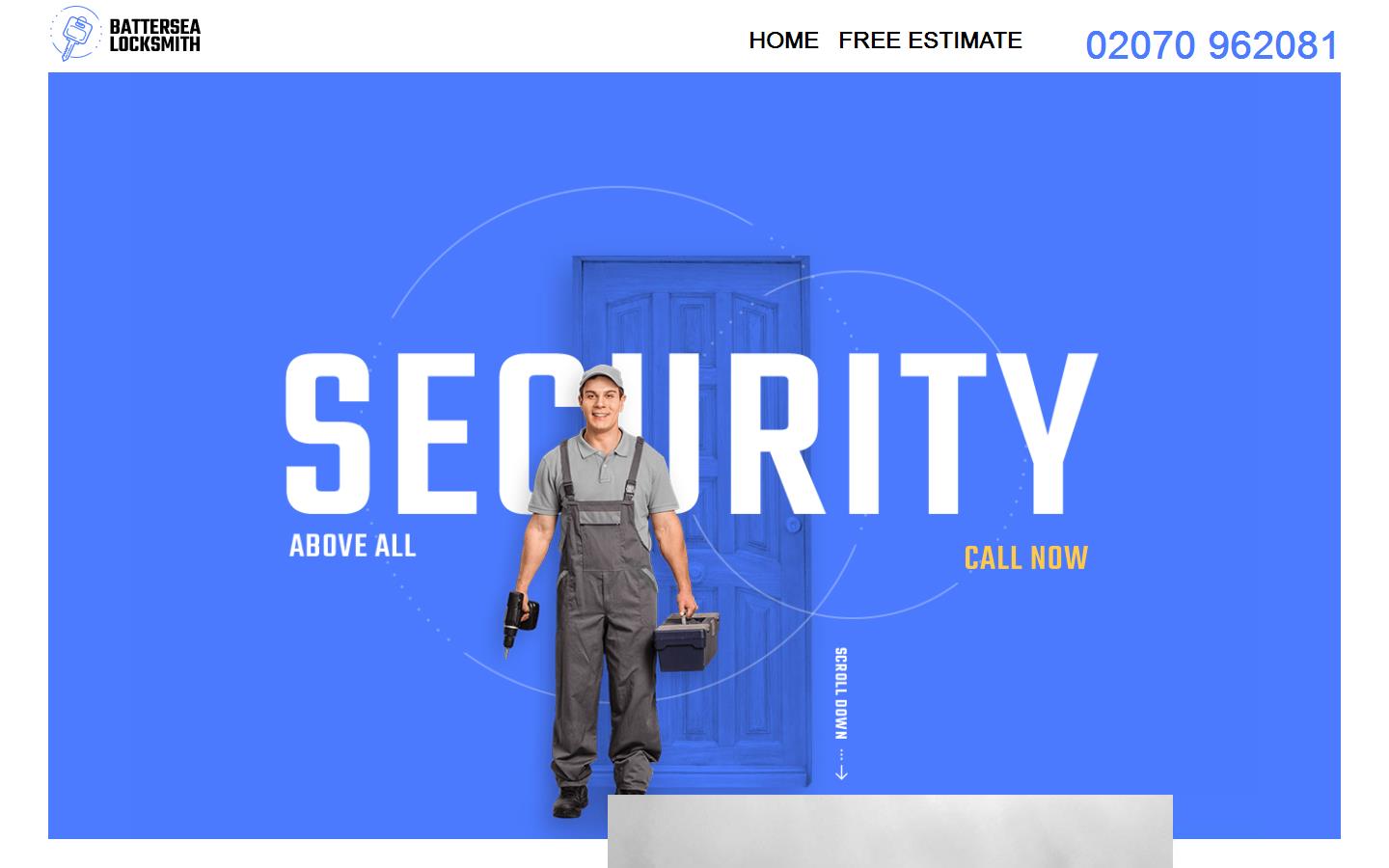 Battersea Locksmith Website