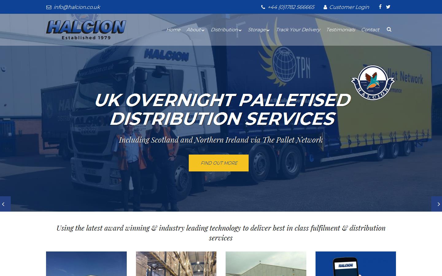 Halcion Express Website