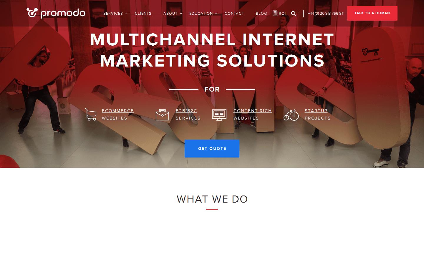 Promodo UK Ltd Website