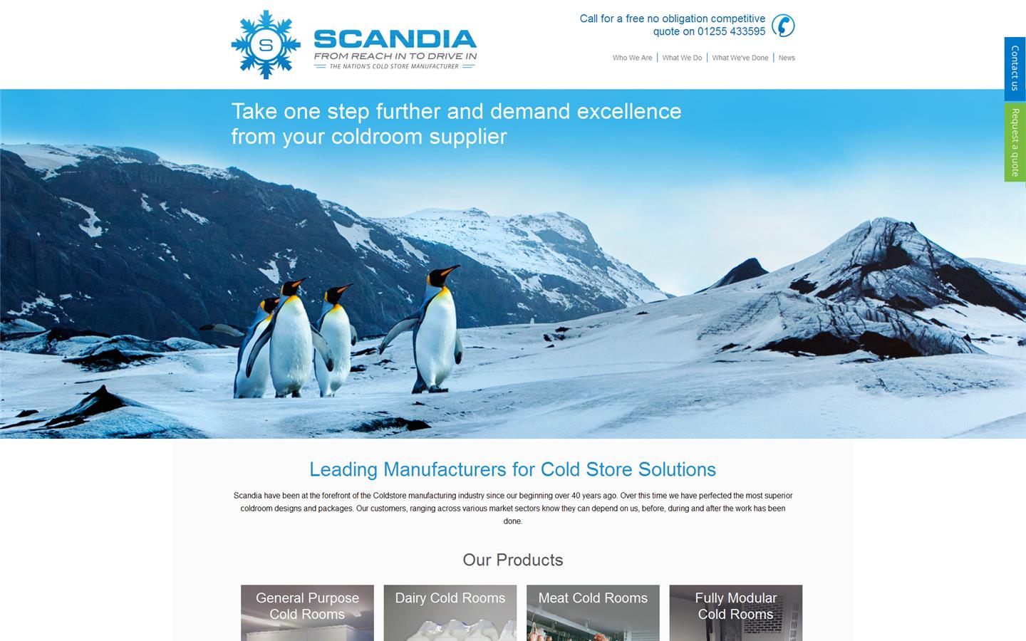 Scandia Refrigeration Ltd Website