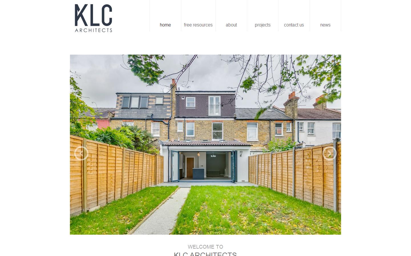 KLC Architects Website