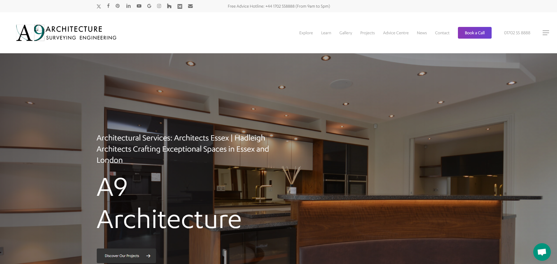 A9 Architecture Ltd Website