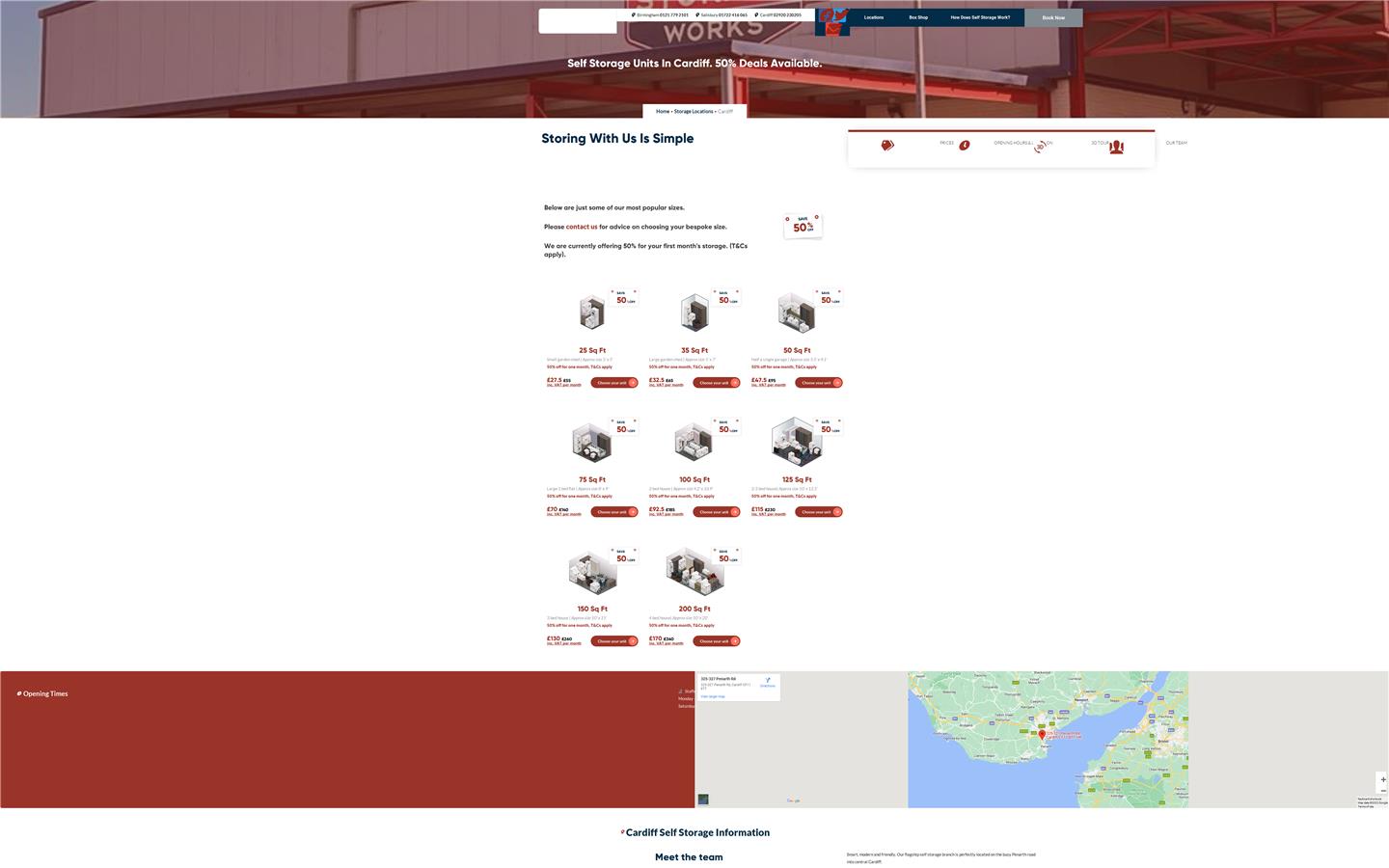 Storage Works Website