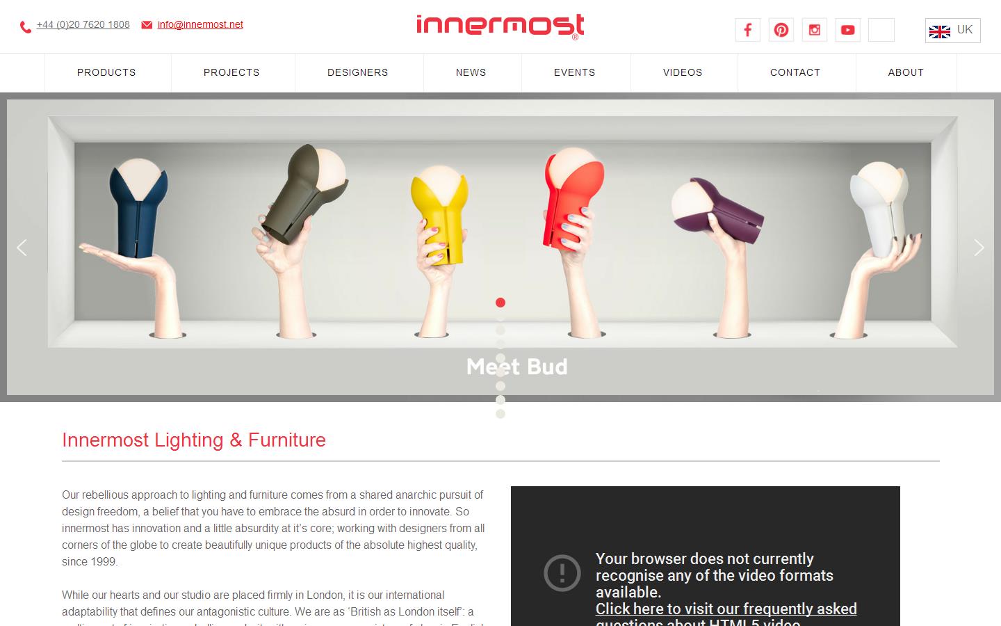 Innermost Website