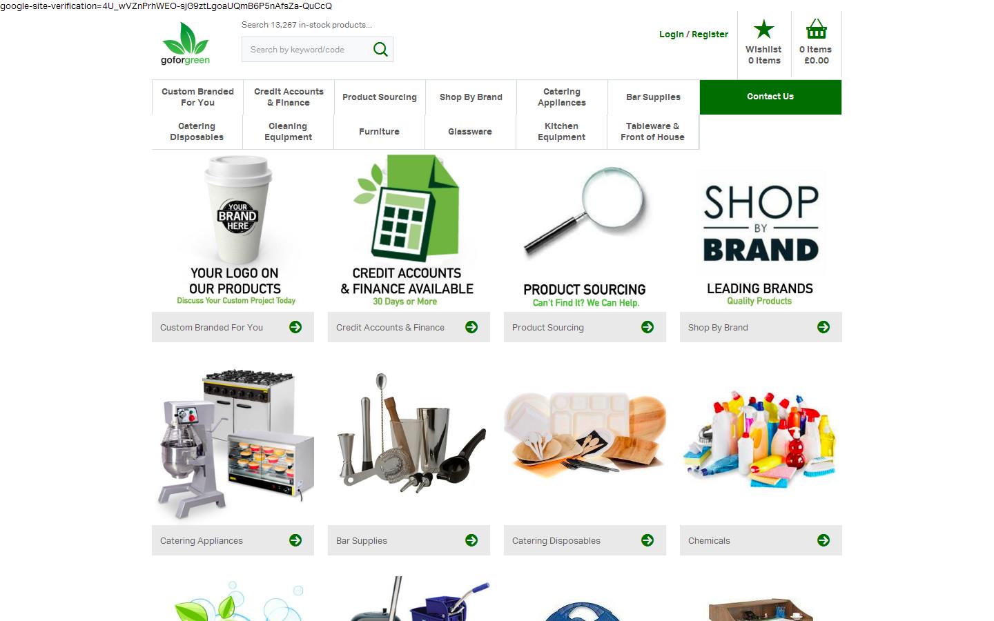 Go for Green Ltd Website