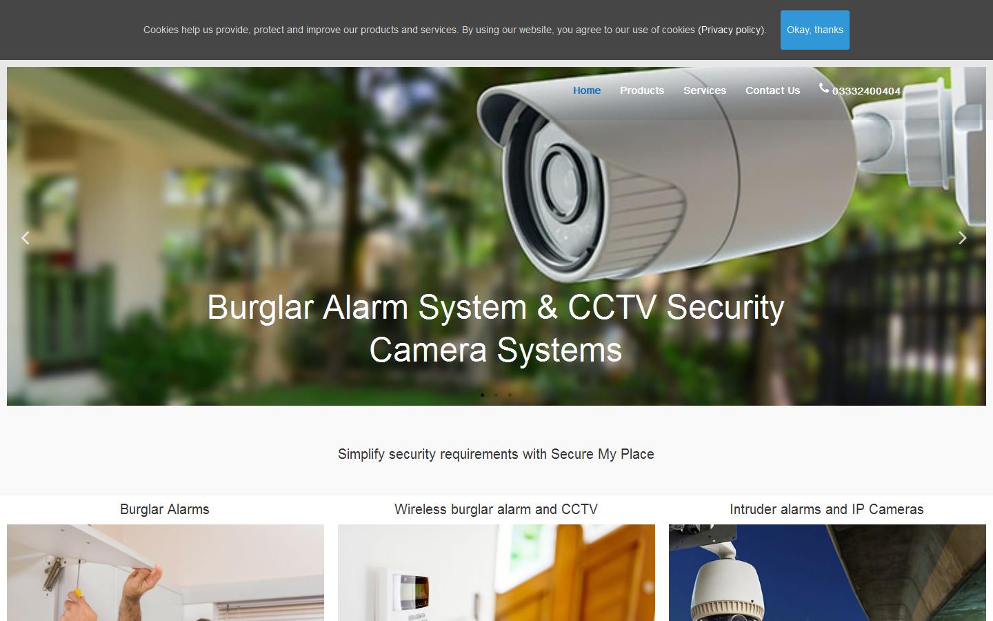 Secure My Place Website