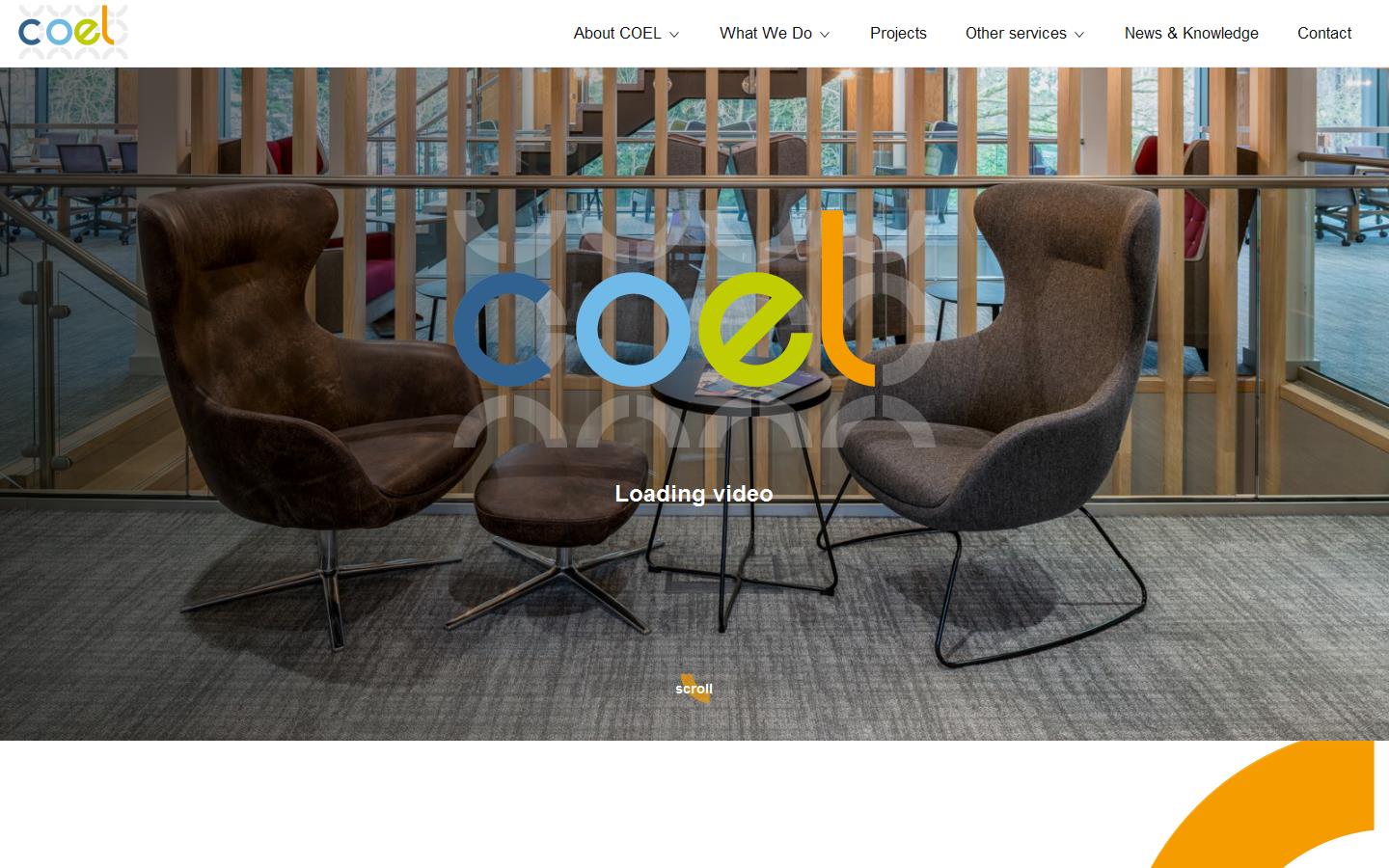 COEL Office Interior Design & Fit Out Website