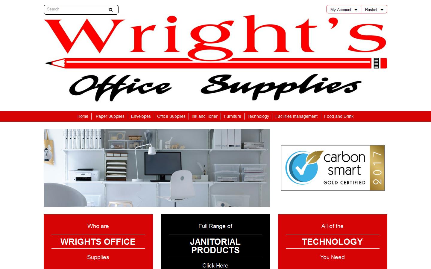 Wright''s Office Supplies Ltd Website