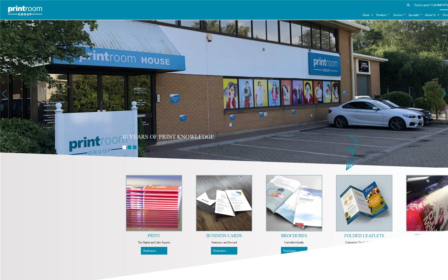 Printroom Group Website