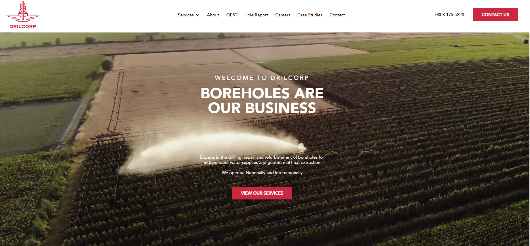 Drilcorp Ltd Website