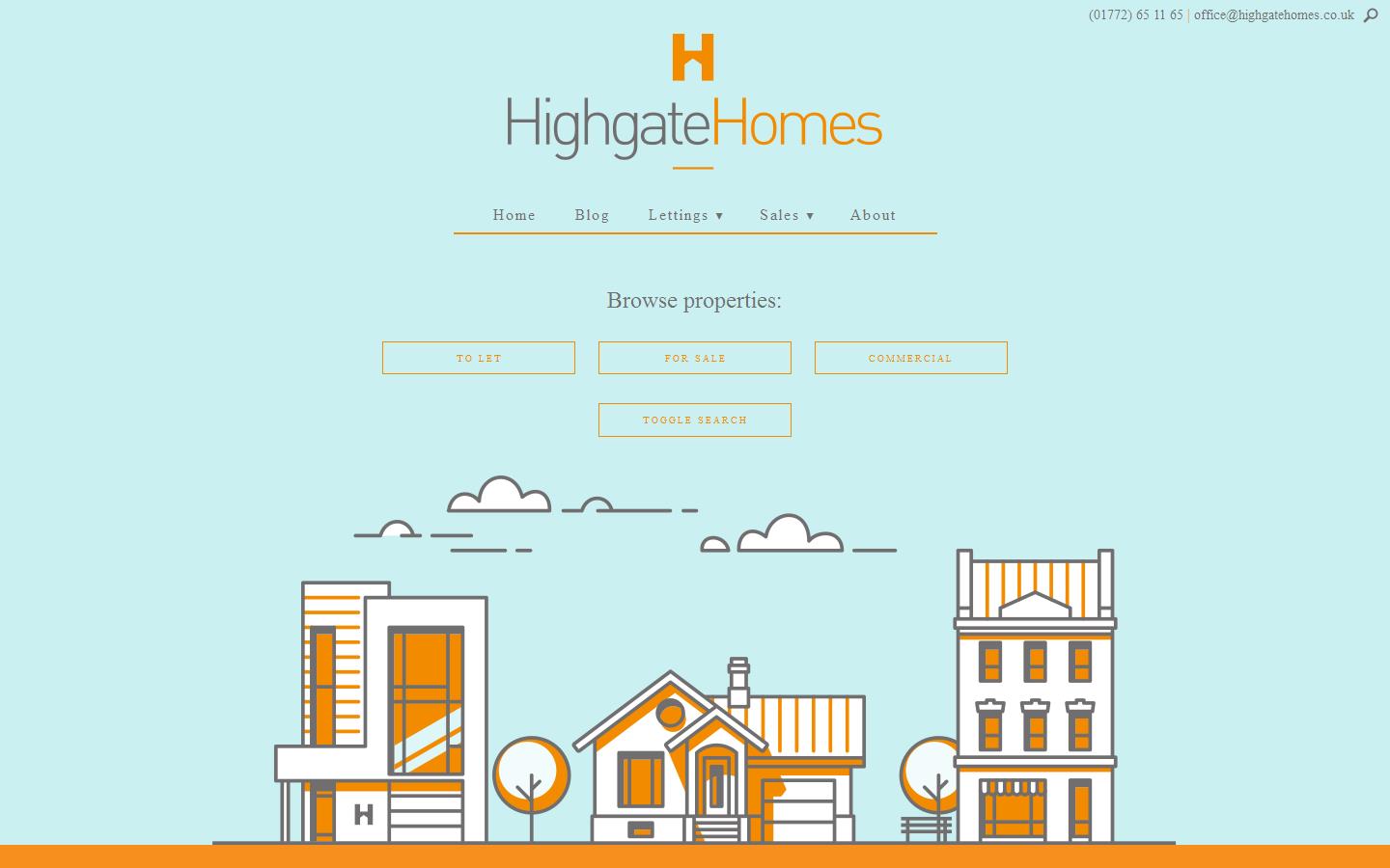 Highgate Homes Website