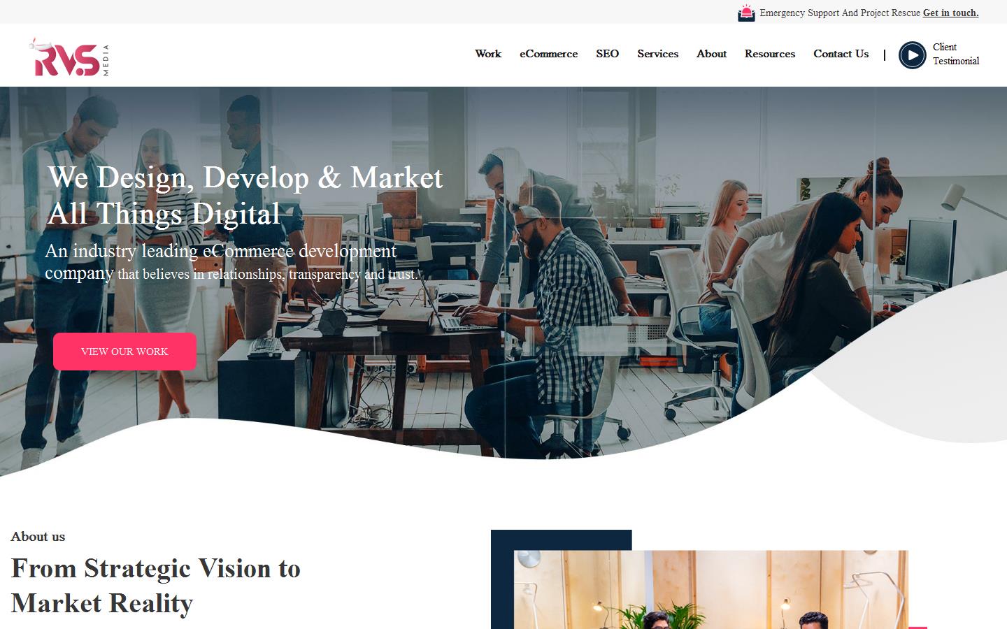 RVS Media Website