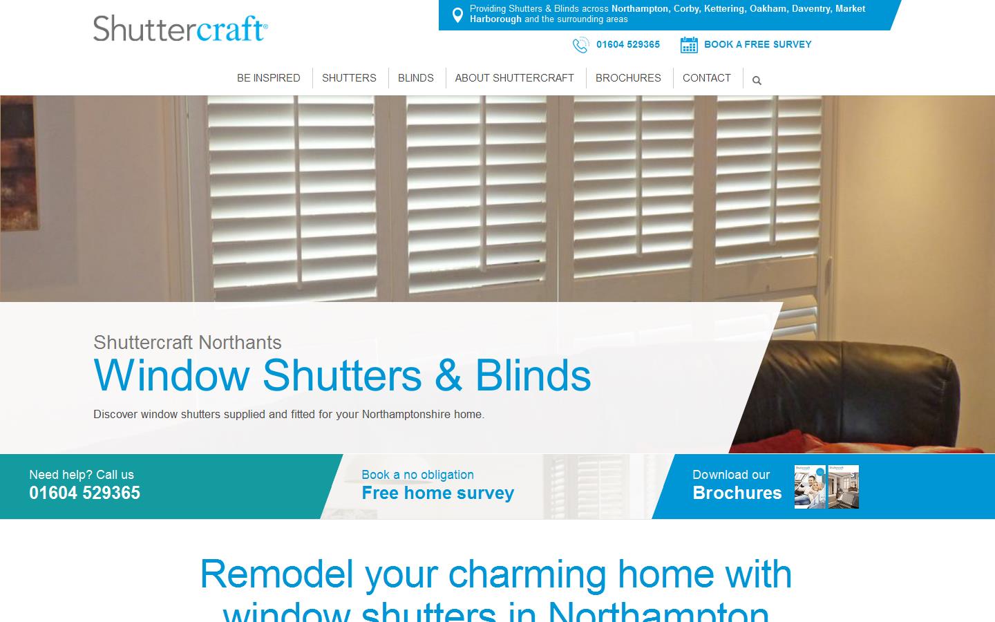 Shuttercraft Northants Website