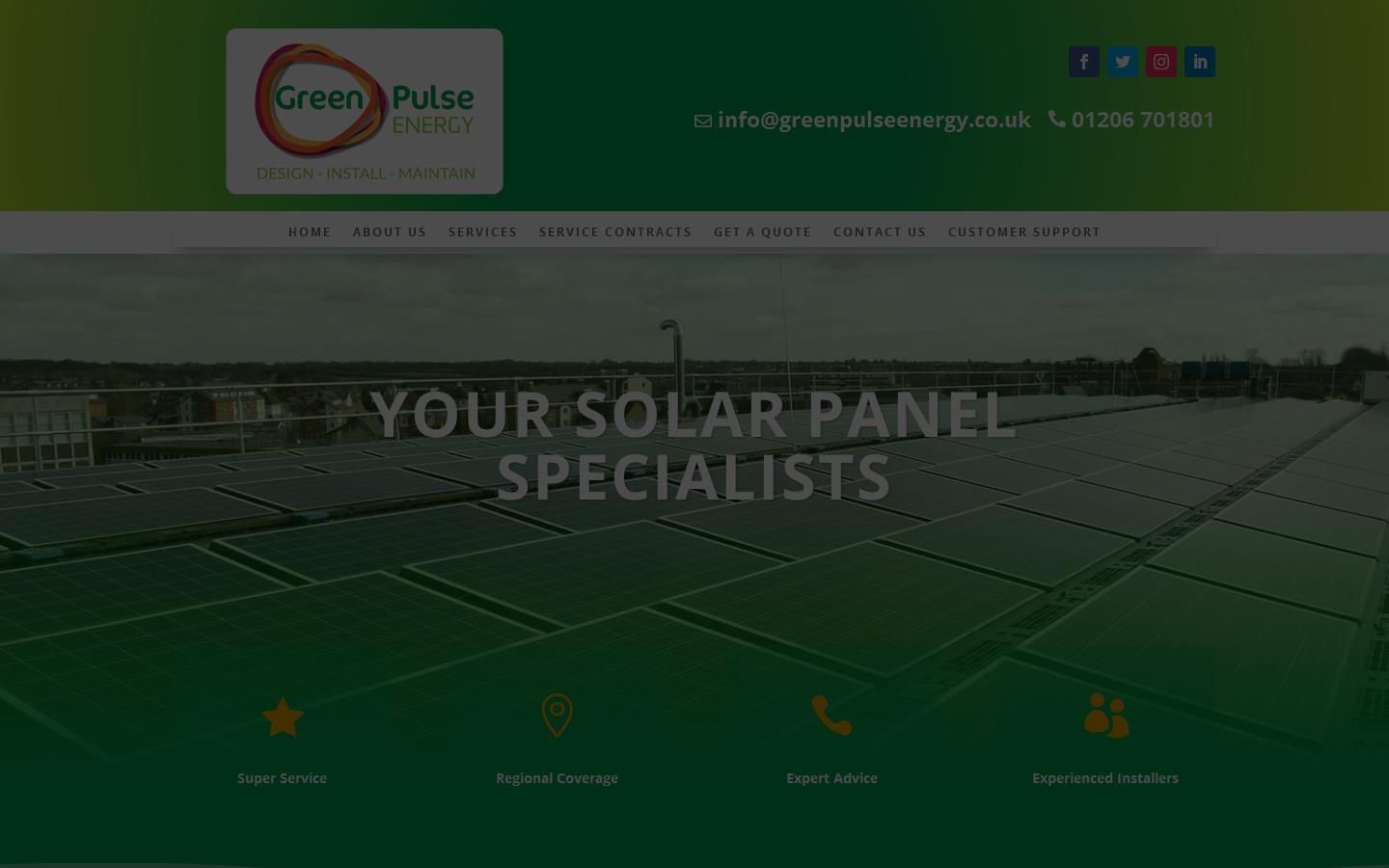 Green Pulse Energy Ltd Website
