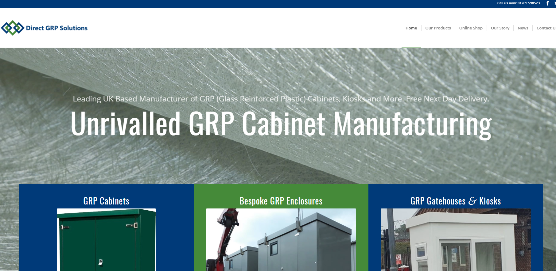 Direct GRP Solutions Ltd Website