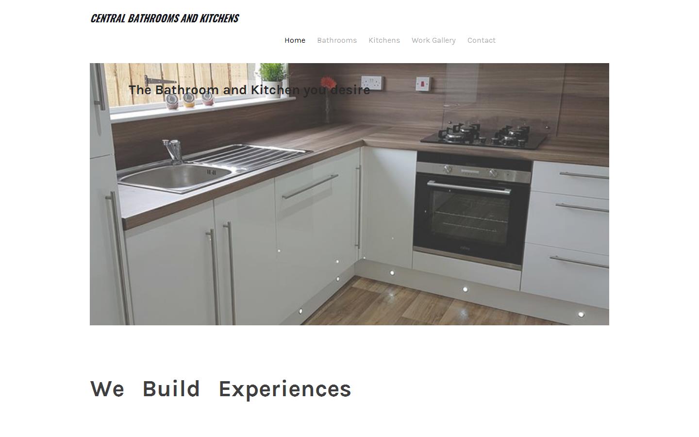 Central Bathrooms & Kitchens Website