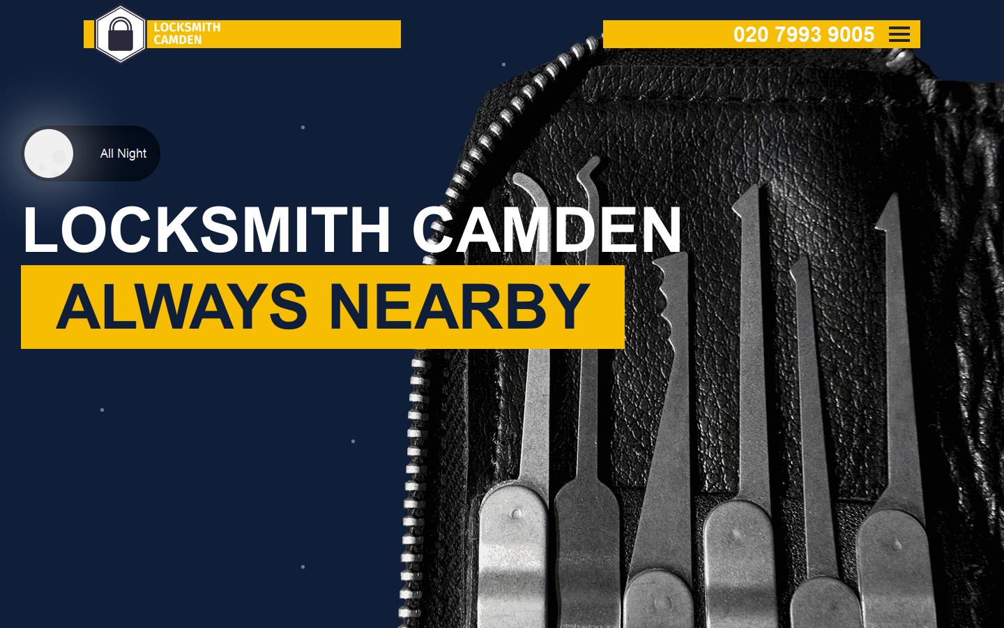 Locksmith Camden Website