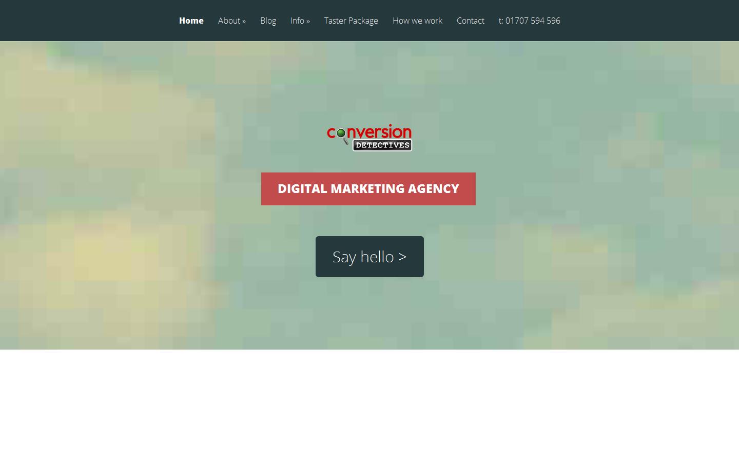Conversion Detectives Ltd Website