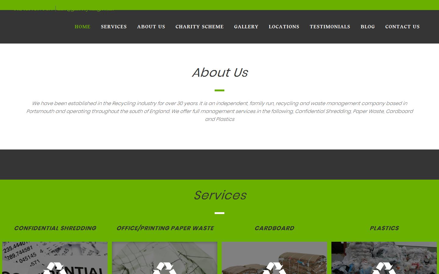 GHS Recycling Website