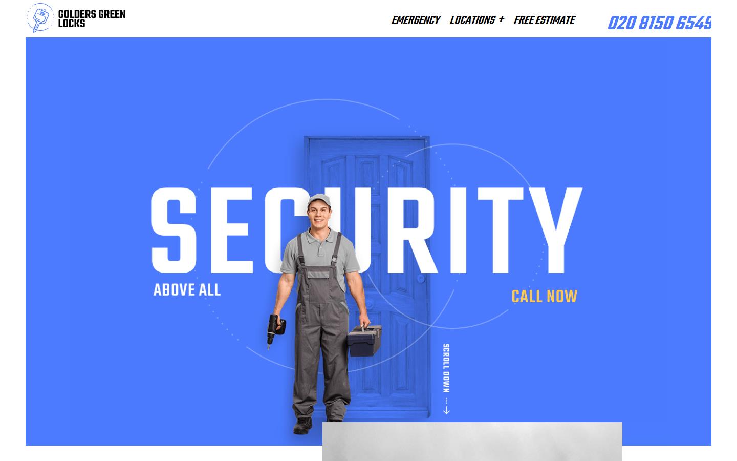 Golders Green Locks Website